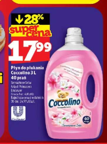 Płyn do płukania Coccolino Sensazione Seta