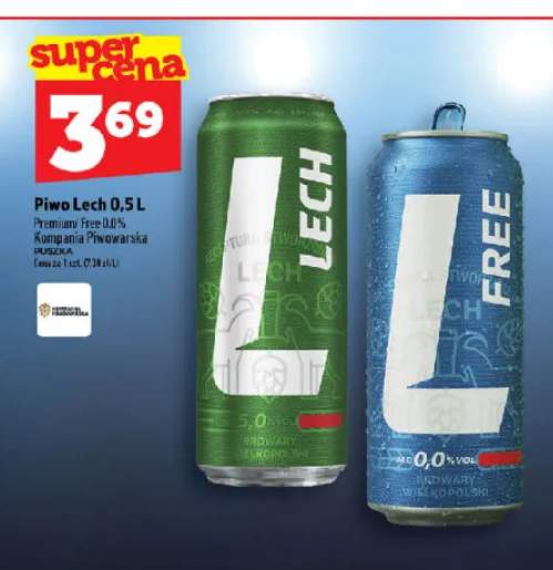 Piwo Lech Premium +1 wariant