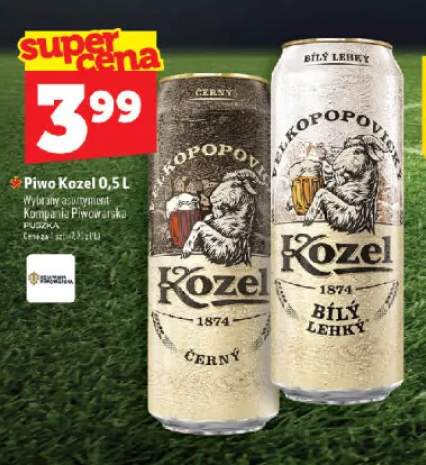 Piwo Kozel Bílý Lehký +1 wariant