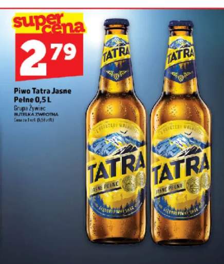 Piwo Tatra Jasne Pełne