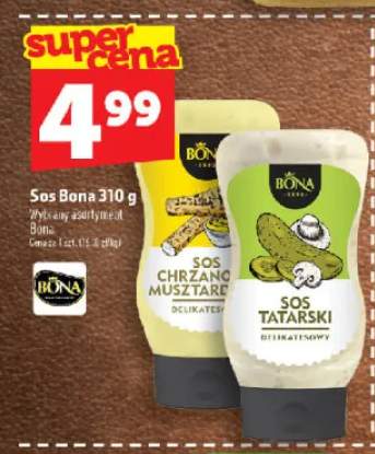 Sos chrzanowo-musztardowy Bona +1 wariant