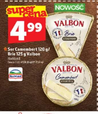 Ser Camembert Valbon +1 wariant