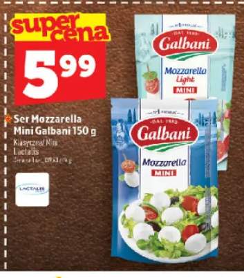 Ser Mozzarella Light Mini Galbani +1 wariant