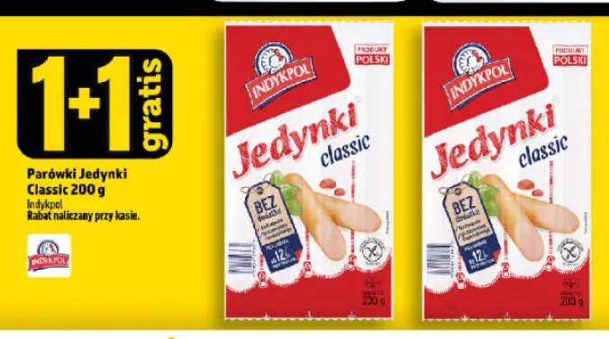 Parówki Jedynki Classic Indykpol