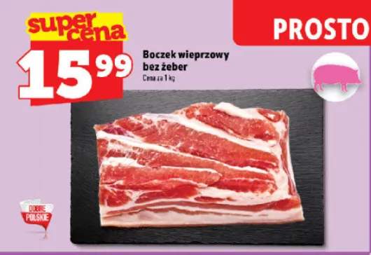 Boczek wieprzowy bez żeber