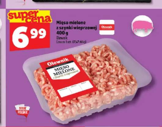 Miśo mielone z szynki wieprzowej Olewnik