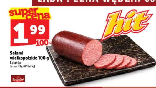 Salami wielkopolskie Sokołów