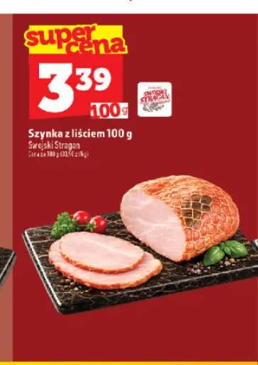 Szynka z liściem Swojski Stragan