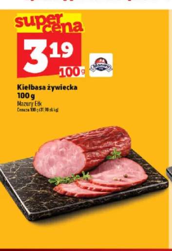 Kiełbasa żywiecka Mazury Ełk