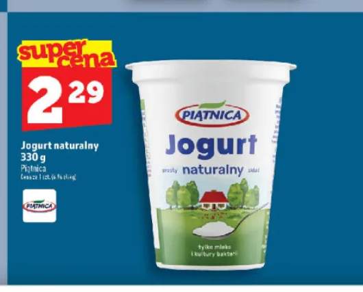 Jogurt naturalny Piątnica