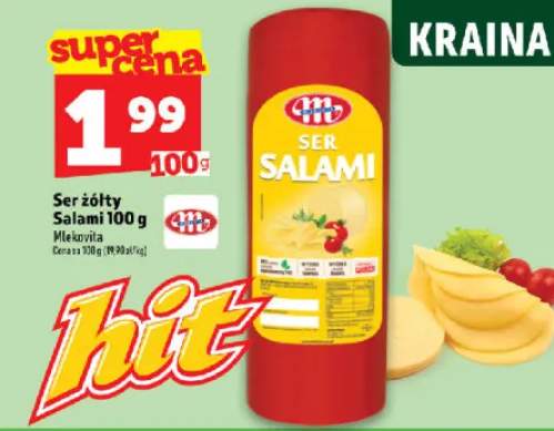Ser żółty Salami Mlekovita