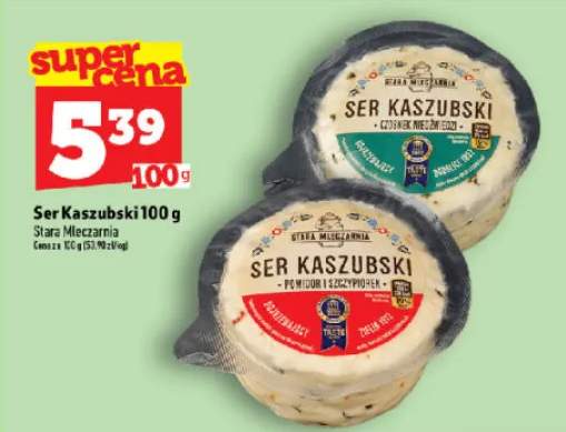 Ser Kaszubski Czosnek Niedźwiedzi Stara Mleczarnia +1 wariant