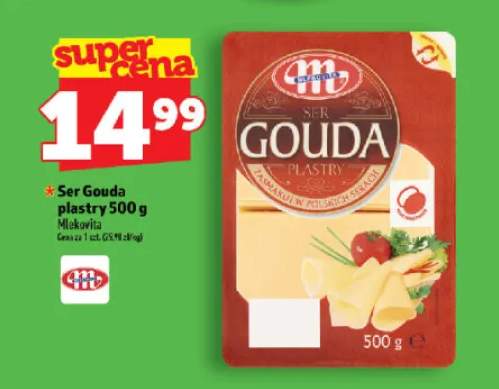 Ser Gouda plastry Mlekovita