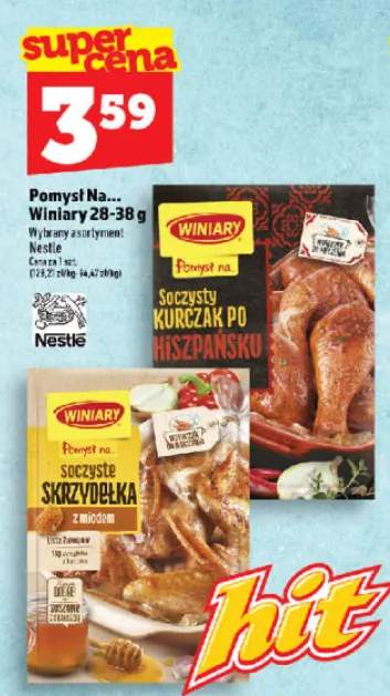 Przyprawa Pomysł Na... Winiary soczysty kurczak po hiszpańsku +1 wariant