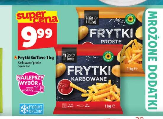Frytki karbowane GoTove +1 wariant