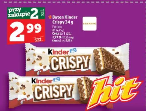 Baton Kinder Crispy