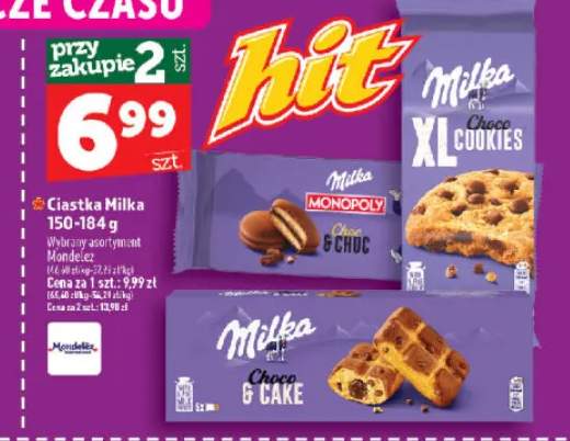 Ciastka Milka Monopoly Choc & Choc +2 warianty