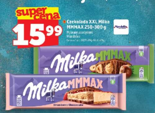 Czekolada Milka MMMAX Toffee Whole Nut +1 wariant