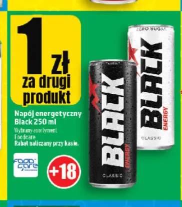Napój energetyczny Black
