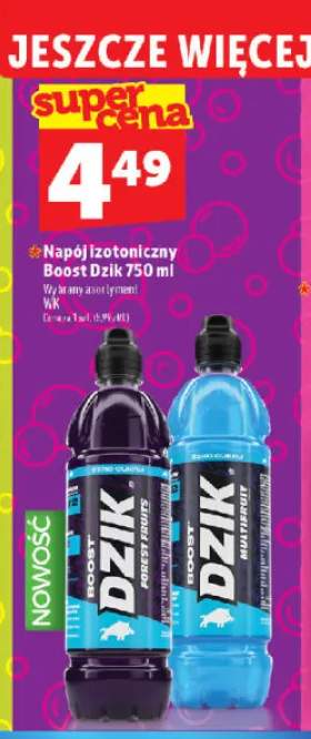 Napój izotoniczny Boost Dzik Forest Fruits +1 wariant