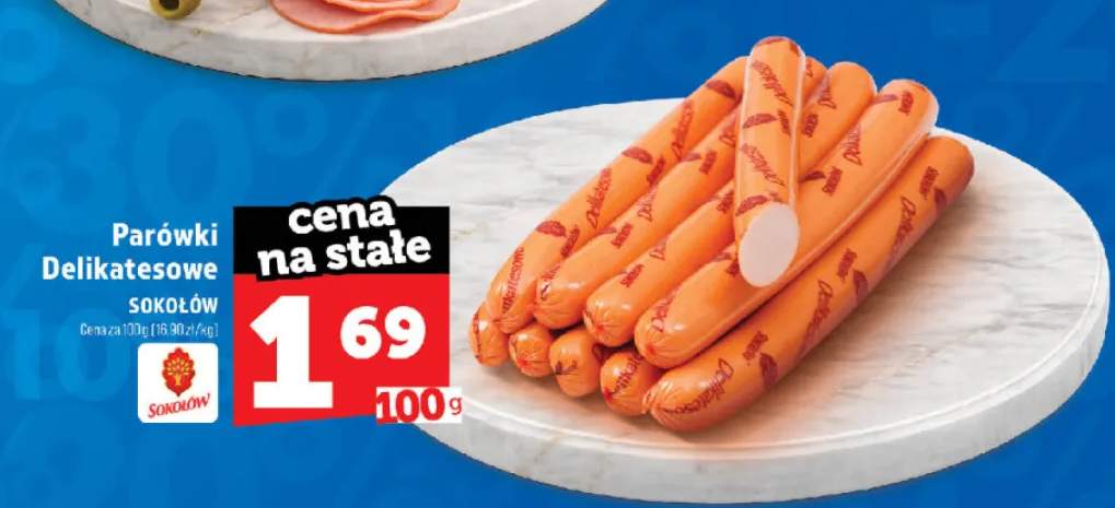 Parówki Delikatesowe Sokołów