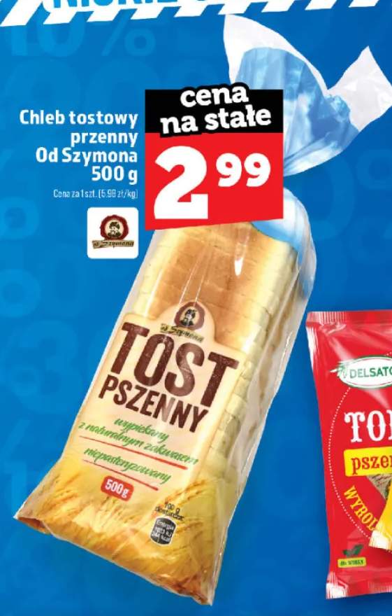Chleb tostowy pszenny Od Szymona