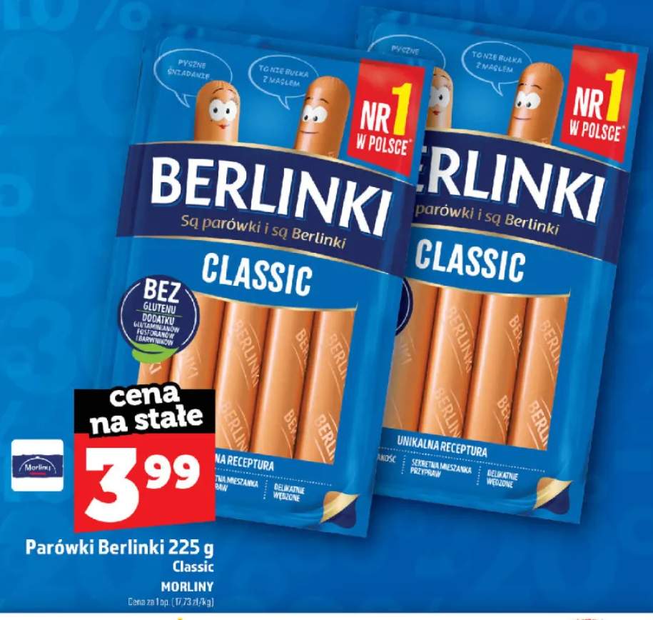 Parówki Berlinki Classic