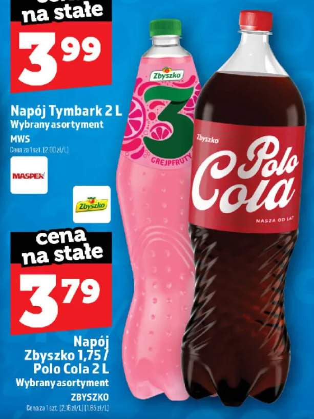Napój Zbyszko 3 Grejpfrut +1 wariant