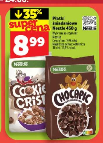 Płatki śniadaniowe Chocapic Nestle +1 wariant