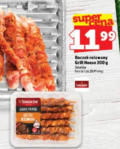 Boczek rolowany Sokołów Grill House