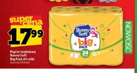 Papier toaletowy Bunny Soft Big Pack 24 rolki