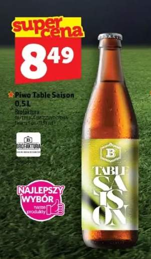 Piwo Brofaktura Table Saison