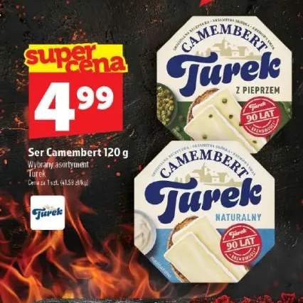 Ser Camembert z pieprzem Turek +1 wariant