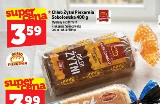 Chleb Żytni Piekarnia Sokołowska