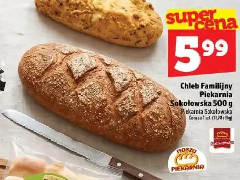 Chleb Familijny Piekarnia Sokołowska