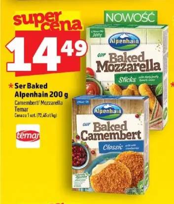 Ser Baked Camembert Alpenhain +1 wariant