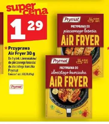 Przyprawa Air Fryer do frytek i ziemniaków Prymat +2 warianty