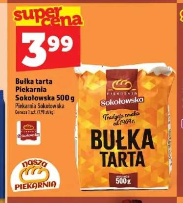 Bułka tarta Piekarnia Sokołowska