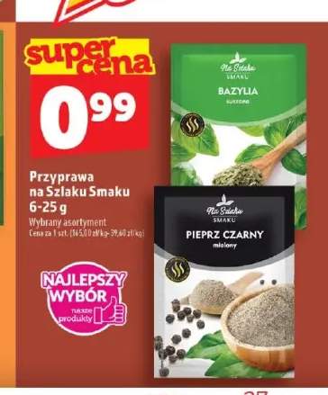 Przyprawa Bazylia suszona Na Szlaku Smaku +1 wariant