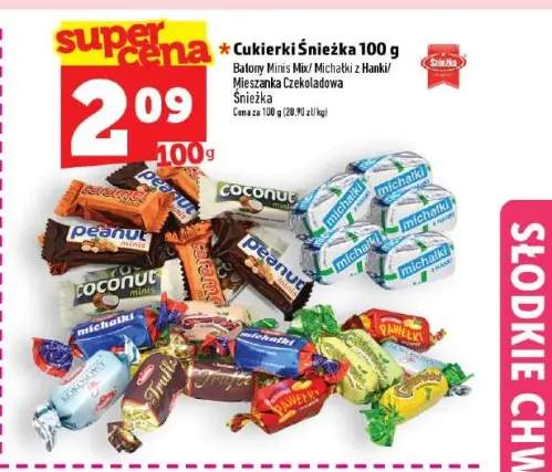 Batony Minis Mix Śnieżka +2 warianty