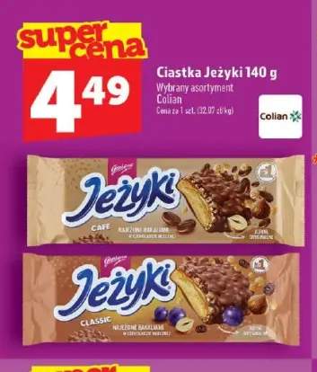 Ciastka Jeżyki Cafe Goplana +1 wariant