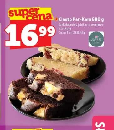 Ciasto czekoladowe z jabłkiem Par-Kam +1 wariant
