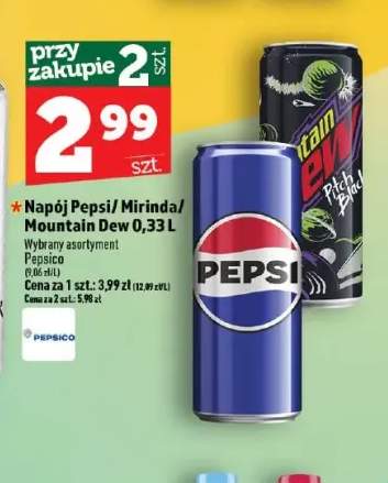 Napój gazowany Pepsi +2 warianty
