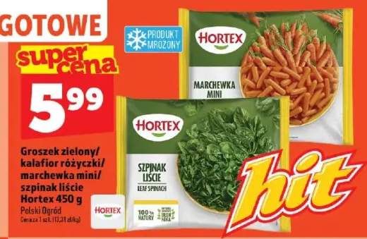 Groszek zielony Hortex +3 warianty