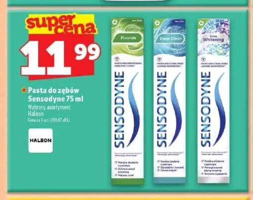 Pasta do zębów Sensodyne Fluoride +2 warianty