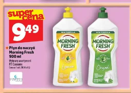 Płyn do naczyń Morning Fresh Lemon +1 wariant