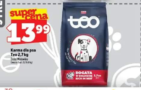 Karma dla psa Teo drób +1 wariant