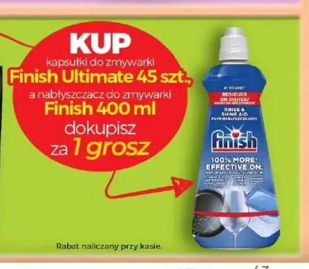 Nabłyszczacz do zmywarki Finish Rinse & Shine Aid