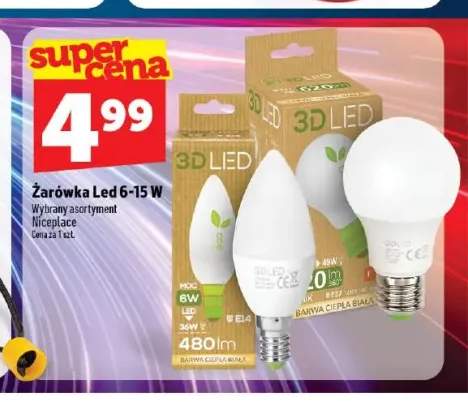 Żarówka LED 6-15W Niceplace