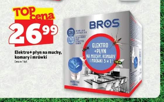 Elektro + płyn na muchy komary i mrówki Bros